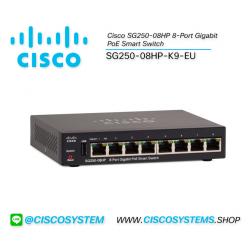 EOL SG250-08HP-K9-EU (Cisco SG250-08HP 8-Port Gigabit PoE Smart Switch)
