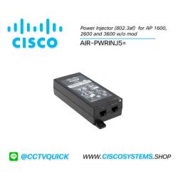 AIR-PWRINJ5= (Cisco Power Injector (802.3af) for AP 1600, 2600 and 3600 w/o mod)
