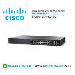 EOL SF250-24P-K9-EU (Cisco SF250-24P 24-Port 10/100 PoE Smart Switch)