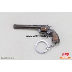 พวงกุญแจ PUBG (PLAYERUNKNOWN'S BATTLEGROUNDS) : ปืนพกลูกโม่ Python 357 Revolver พร้อมซองใส่ปืน