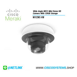MV12WE-HW (Wide Angle MV12 Mini Dome HD Camera With 128GB Storage)