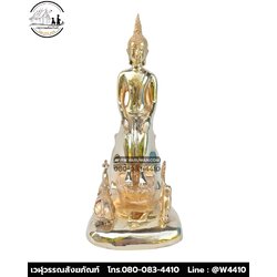 พระประจำวันพุธกลางคืน ทองเหลือง พิมพ์ 5 นิ้ว