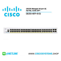 EOL CBS350-48FP-4X-EU (CBS350 Managed 48-port GE, Full PoE, 4x10G SFP+) ** C1300-48FP-4X