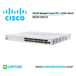 EOL CBS350-24XS-EU (CBS350 Managed 24-port SFP+, 4x10GE Shared) ** C1300-24XS
