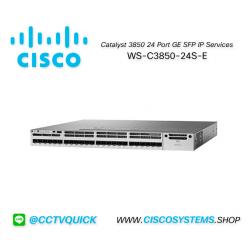 WS-C3850-24S-E (Cisco Catalyst 3850 24 Port GE SFP IP Services)
