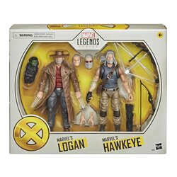 Hasbro Marvel Legends Series X-Men Logan and Hawkeye 6-inch Scale Figure ฮาสโบร มาร์เวล เลเจนด์ ซีรี่ย์ส เอ๊กซ์-เมน หุ่นโมเดลฟิกเกอร์ โลแกน และ ฮอว์คอาย ขนาด 6 นิ้ว ลิขสิทธิ์แท้