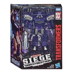 Hasbro Transformers Generations War for Cybertron Siege Leader WFC-S14 Shockwave Figure ฮาสโบร ทรานสฟอเมอร์ส เจเนอเรชั่น วอร์ ฟอร์ ไซเบอร์ตรอน WFC-S14 ลีดเดอร์ คลาส หุ่นยนต์ ช็อคเวฟ 7 นิ้ว ลิขสิทธิ์แท้