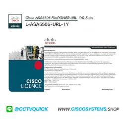 L-ASA5506-URL-1Y (Cisco ASA5506 FirePOWER URL 1YR Subs)