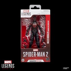Hasbro Marvel Legends Series Gamerverse Miles Morales Brooklyn 2099 Suit Spider-Man Action Figure ฮาสโบร มาร์เวล เลเจนด์ ซีรี่ย์ส หุ่นโมเดลฟิกเกอร์ เกมเมอร์เวิร์ส ไมล์ โมราเลส บรู๊คลิน 2099 สูท สไปเดอร์-แมน ขนาด 6 นิ้ว ลิขสิทธิ์แท้