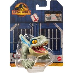 Mattel Jurassic World Uncaged Wild Pop Ups 3" Velociraptor - Blue (HFR14) แมทเทล จูราสสิค เวิลด์ ของเล่นแอ็กชั่นฟิกเกอร์ไดโนเสาร์ เวโลซีแรปเตอร์ บลู