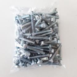 น๊อตตัวผู้ 2.5 หุน (ชุบขาว) 5/16 (1-1/2 นิ้ว) - (1 กิโลกรัม)