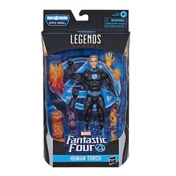Hasbro Marvel Legends Series Fantastic Four Human Torch 6-Inch Action Figure ฮาสโบร มาร์เวล เลเจนด์ แฟนแทสติก โฟร์ หุ่นโมเดลฟิกเกอร์ ฮิวแมน ทอร์ช ขนาด 6 นิ้ว ลิขสิทธิ์แท้