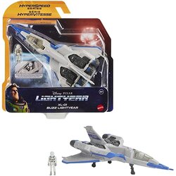 Mattel Disney Pixar Lightyear Hyperspeed Series Xl-01 & Buzz Lightyear (HHJ94) แมทเทล ดิสนีย์ พิกซาร์ ไลท์เยียร์ ของเล่นแอ็กชั่นฟิกเกอร์ ยานอวกาศ ไฮเปอร์สปีด Xl-01 ขนาด 6 นิ้ว และ บัซ ไลท์เยียร์