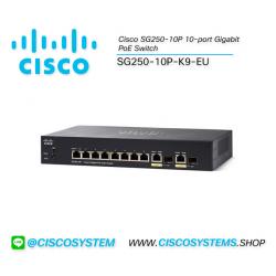 EOL SG250-10P-K9-EU (Cisco SG250-10P 10-port Gigabit PoE Switch)