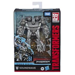 Hasbro Transformers Studio Series 51 Deluxe Class Soundwave Action Figure 4.5 Inch ฮาสโบร ทรานสฟอเมอร์ส สตูดิโอ ซีรีย์ส 51 ดีลักซ์ คลาส หุ่นยนต์ซาวน์เวฟ 4.5 นิ้ว ลิขสิทธิ์แท้