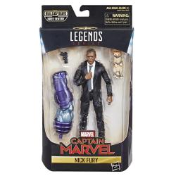 Hasbro Marvel Legends Series Captain Marvel 6-inch Nick Fury Figure ฮาสโบร มาร์เวล เลเจนด์ ซีรี่ย์ส หุ่นโมเดลฟิกเกอร์ นิค ฟิวรี่ 6 นิ้ว ลิขสิทธิ์แท้