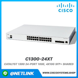 อุปกรณ์กระจายสัญญาณ Cisco รุ่น C1300-24XT