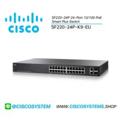 EOL SF220-24P-K9-EU (SF220-24P 24-Port 10/100 PoE Smart Plus Switch)