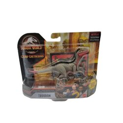 Mattel Jurassic World Dino Rivals Attack Pack Troodon (GVF32) แมทเทล จูราสสิค เวิลด์ ของเล่นแอ็กชั่นฟิกเกอร์ไดโนเสาร์ ทรูโอดอน