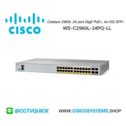 EOL WS-C2960L-24PQ-LL (Cisco Catalyst 2960L 24 port GigE PoE+, 4x10G SFP+) Lan Lite ** C1000-24P-4X-L