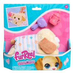 Hasbro furReal Newborns Puppy Interactive Pet, Small Plush with Sounds and Motion ฮาสโบร เฟอร์เรียล นิวบอร์น ตุ๊กตาลูกหมา มีลูกเล่นเสียงและการเคลื่อนไหวที่น่ารัก ลิขสิทธิ์แท้