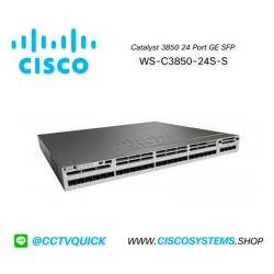WS-C3850-24S-S (Cisco Catalyst 3850 24 Port GE SFP IP Base)
