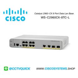 WS-C2960CX-8TC-L (Cisco Catalyst 2960-CX 8 Port Data Lan Base)