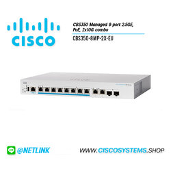 EOL CBS350-8MP-2X-EU (CBS350 Managed 8-port 2.5GE, PoE, 2x10G combo)