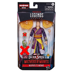 Hasbro Marvel Legends Series Doctor Strange In The Multiverse of Madness Wong 6-inch Figure ฮาสโบร มาร์เวล เลเจนด์ ซีรี่ย์ส หุ่นโมเดลฟิกเกอร์ ด็อกเตอร์ สเตรนจ์ อิน ดิ มัลติเวิร์ส ออฟ แมดเนส หว่อง ขนาด 6 นิ้ว (No BAF) ลิขสิทธิ์แท้