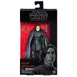 Hasbro Star Wars The Black Series Kylo Ren 6-inch-scale Figure ฮาสโบร สตาร์ วอร์ส เดอะ แบล็ค ซีรีส์ หุ่นโมเดลฟิกเกอร์ ไคโล เรน ขนาด6 นิ้ว ลิขสิทธิ์แท้