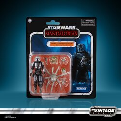 Hasbro Kenner The Vintage Collection Star Wars The Mandalorian & Grogu (Maldo Kreis) 3.75-inch-scale Action Figure ฮาสโบร สตาร์ วอร์ส หุ่นโมเดลฟิกเกอร์ แมนดาโรเลี่ยน และโกรกู ขนาด 3.75 นิ้ว ลิขสิทธิ์แท้