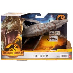 Mattel Jurassic World Roar Strikers Liopluerodon (HDX38) แมทเทล จูราสสิค เวิลด์ ของเล่นแอ็กชั่นฟิกเกอร์ไดโนเสาร์ ไลโอพลัวเรอดอน