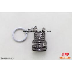 พวงกุญแจ PUBG (PLAYERUNKNOWN'S BATTLEGROUNDS) : เสื้อเกราะ (Military Vest) Level 3 สีอะลูมิเนียม