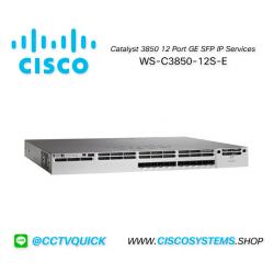 WS-C3850-12S-E (Cisco Catalyst 3850 12 Port GE SFP IP Services)