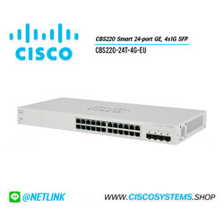 CBS220-24T-4G-EU (CBS220 Smart 24-port GE, 4x1G SFP)