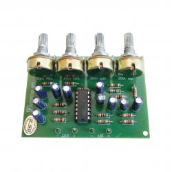 FutureKit FK652 ปรีไมค์มิกเซอร์ 3 ช่อง ระบบไอซี 4 วอลลุ่ม