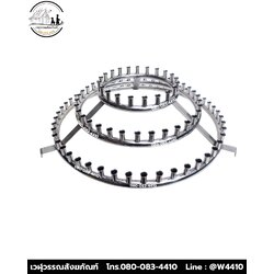 เชิงเทียนน้ำมนต์สแตนเลส 108 เล่ม (3 ชั้น)