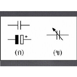 ตัวเก็บประจุ (Capacitor)