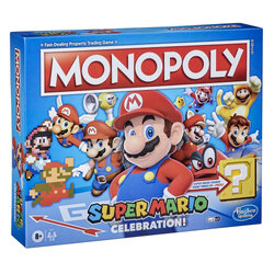 บอร์ดเกมส์ แบรนด์ Hasbro Monopoly Super Mario Celebration Edition โมโนโพลี่ ซุปเปอร์ มาริโอ้ รุ่น E9517