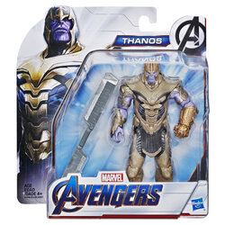Hasbro Marvel Avengers Endgame Thanos 6-Inch-Scale Figure ฮาสโบร มาร์เวล อเวนเจอร์ส หุ่นโมเดลฟิกเกอร์ ธานอส 6 นิ้ว ลิขสิทธิ์แท้
