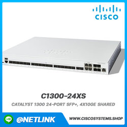 อุปกรณ์กระจายสัญญาณ Cisco รุ่น C1300-24XS