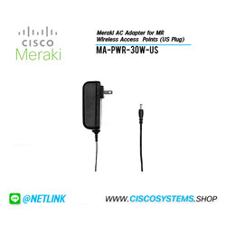 MA-PWR-30W-US (Meraki AC Adapter for MR Wireless Access Points US Plug)