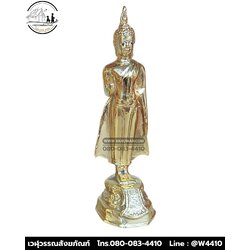 พระประจำวันจันทร์ ทองเหลือง พิมพ์ 3 นิ้ว