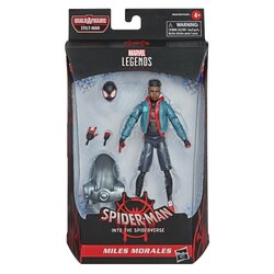 Hasbro Marvel Legends Spider-Man: Into the Spider-Verse Miles Morales Figure ฮาสโบร มาร์เวล เลเจนด์ ซีรี่ย์ส สไปเดอร์แมน อิน ทู เดอะ สไปเดอร์ เวิร์ส หุ่นโมเดลฟิกเกอร์ ไมล์ โมราเลส ขนาด 6 นิ้ว ลิขสิทธิ์แท้