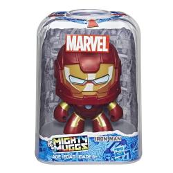 Hasbro Marvel Avengers Mighty Muggs Iron Man ฮาสโบร มาร์เวล อเวนเจอร์ส ไมตี้ มักส์ ไอรอน แมน ตุ๊กตาเปลี่ยนหน้าได้ ลิขสิทธิ์แท้