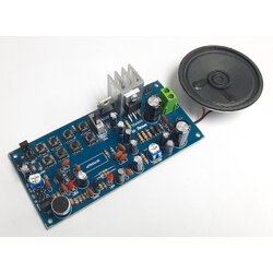 MXA130 บันทึกเสียง 680 วินาที 8 ข้อความ พร้อมขยายเสียง 8 วัตต์