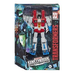 Hasbro Transformers Generations War for Cybertron Earthrise Voyager Class WFC-E9 Starscream Figure ฮาสโบร ทรานสฟอเมอร์ส เจเนอเรชั่น วอร์ ฟอร์ ไซเบอร์ตรอน เอิร์ธไรส์ WFC-E9 วอยเอเจอร์ คลาส หุ่นยนต์สตาร์สครีม ขนาด 7 นิ้ว ลิขสิทธิ์แท้