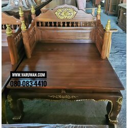 ธรรมาสน์ไม้สัก ชั้นเดียว