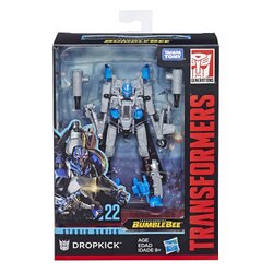 Hasbro Transformers Studio Series 22 Deluxe Class Dropkick 4.5 Inch Action Figure ฮาสโบร ทรานสฟอเมอร์ส สตูดิโอ ซีรีย์ส 22 ดีลักซ์ คลาส หุ่นยนต์ดร๊อปคิ๊ก ขนาด 4.5 นิ้ว ลิขสิทธิ์แท้