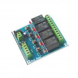 MaxxTronic MXA017 วงจรรีเลย์การ์ด 4 ช่อง